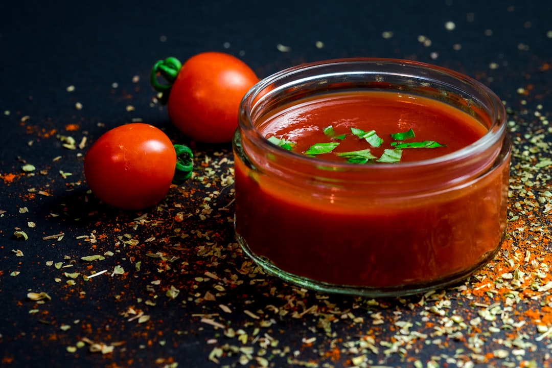 Healthy Pita Stuffed with Fresh Mole Sauce and Crunchy Vegetables