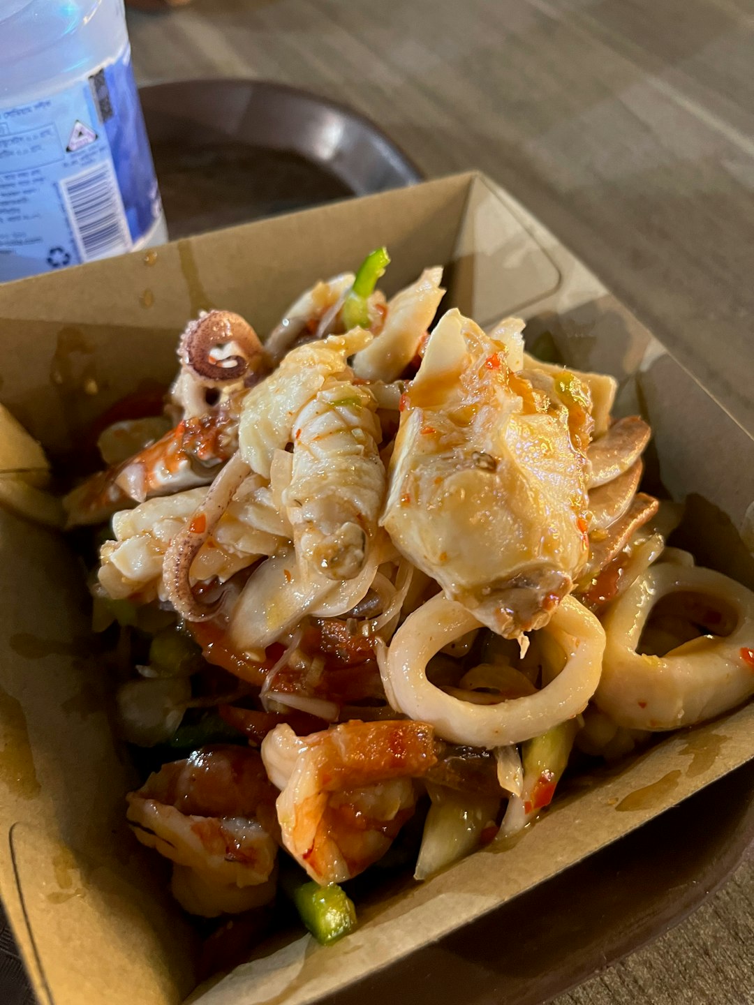 Italian Inspired Bigoli Pasta with Hazelnut Pesto and Cuttlefish Sauce Recipe