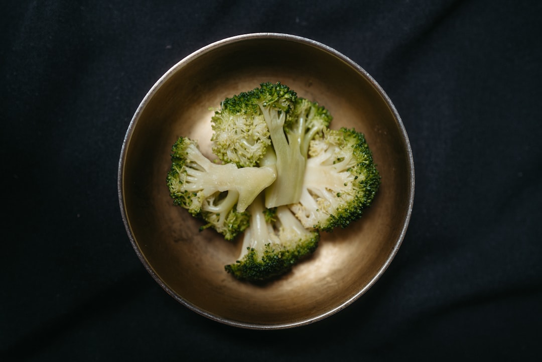 Healthy SichuanStyle Stir Fry with Broccoli and Crisp Lettuce Leaves