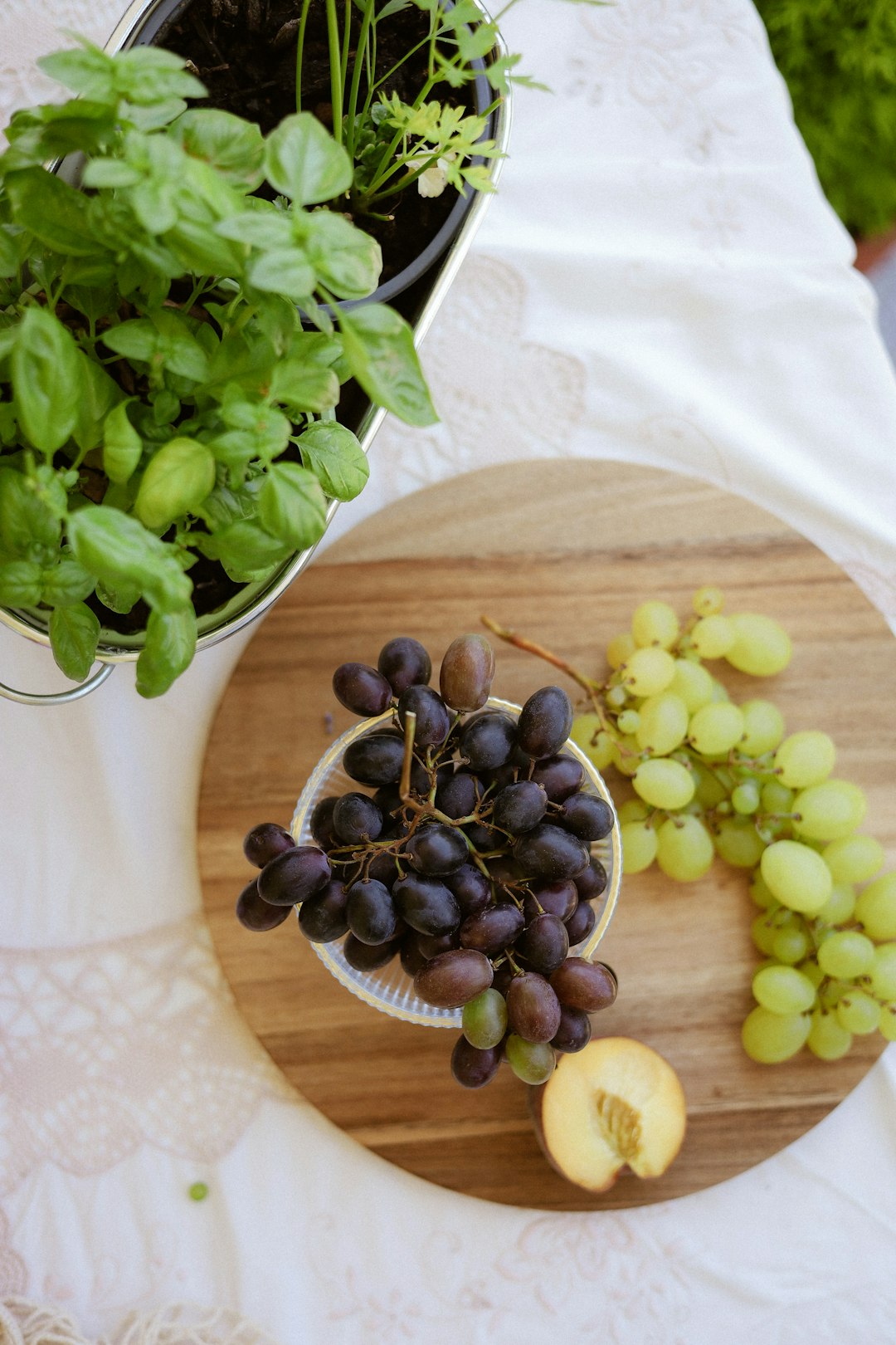 Heirloom Tomato and Grape Pasta with Fresh Herb Jams Recipe