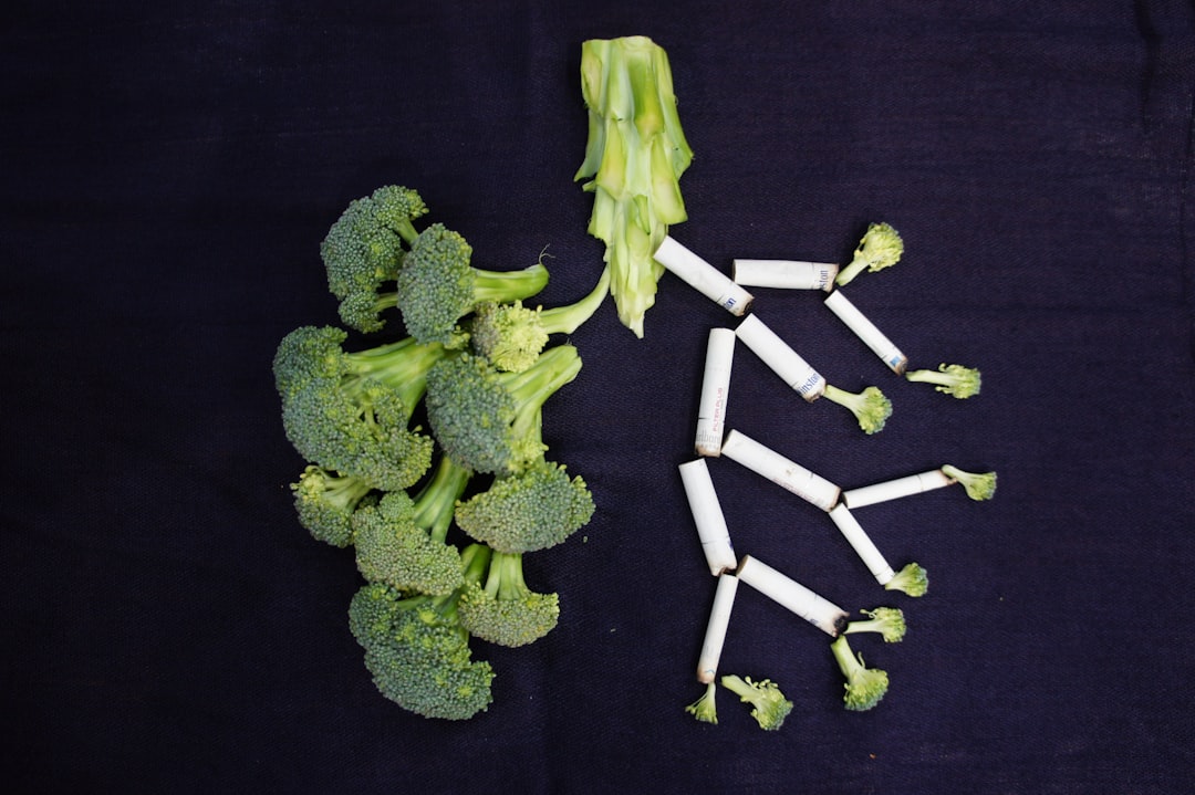 Rich creamy broccoli soup with smoky cashew milk flavor profile
