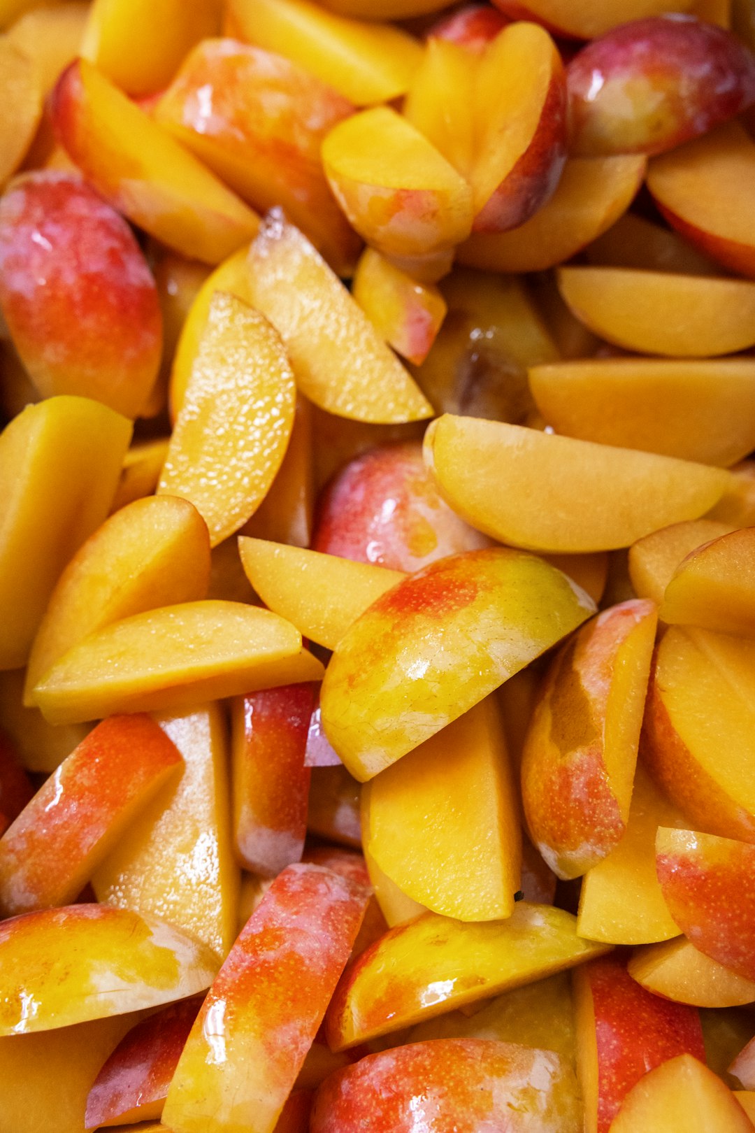 Sweet Treats Fresh Peaches Paired with Savory Bigoli Pasta