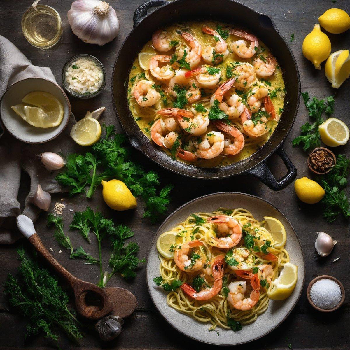 One-Pan Garlic Butter Shrimp Scampi for Weeknight Dinners
